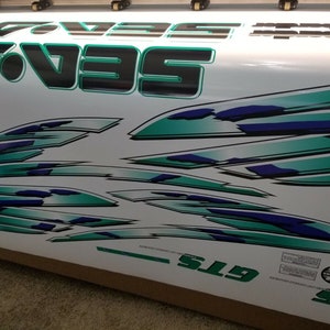 SEADOO GTS 2001 GRAPHIC / Decal / Sticker Decals image 5