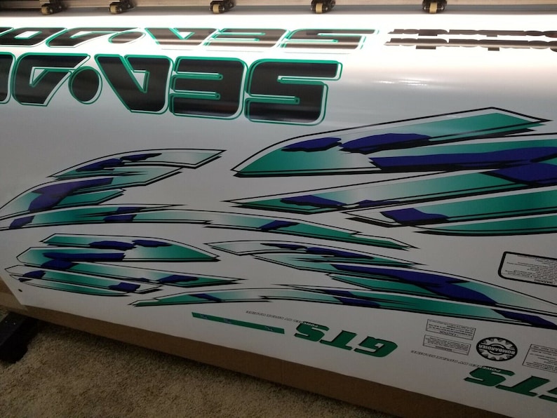 SEADOO GTS 2001 GRAPHIC / Decal / Sticker Decals image 5