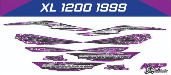 ヤマハ ウェーブランナー XL 1200 1999 グラフィック / デカール 