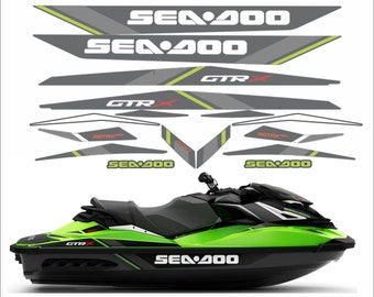 SEADOO GTR 230 X 2018 Graphics / Decal / Sticker Kit