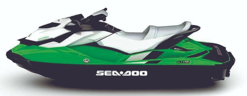 SEADOO GTI 130 SE 2014 Graphics / Decal / Sticker Kit image 3