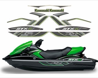 KAWASAKI STX 15 F 2004 グラフィック / デカール / ステッカーキット