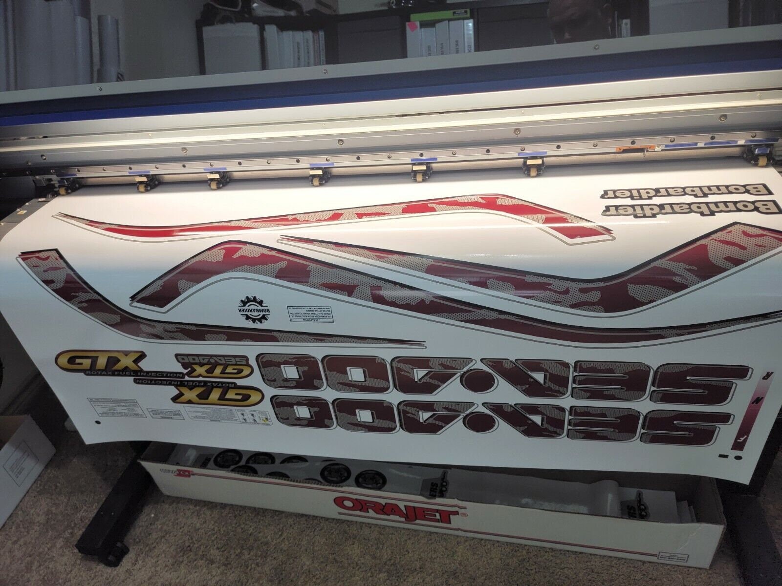 Sticker For Rfi SEADOO GTX RFI 1999 Graphics / Decal / Sticker Kit Burgandy - Etsy