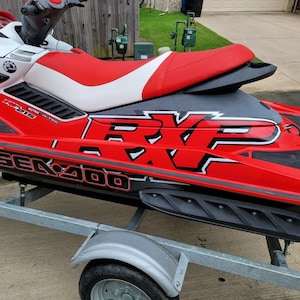 SEADOO RXP 215 2007 Grafik / Dekal / Klistermärkessats RÖD bild 7