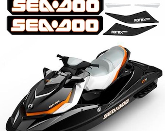 SEADOO GTI 155 SE 2014 Graphics / Decal / Sticker Kit Custom