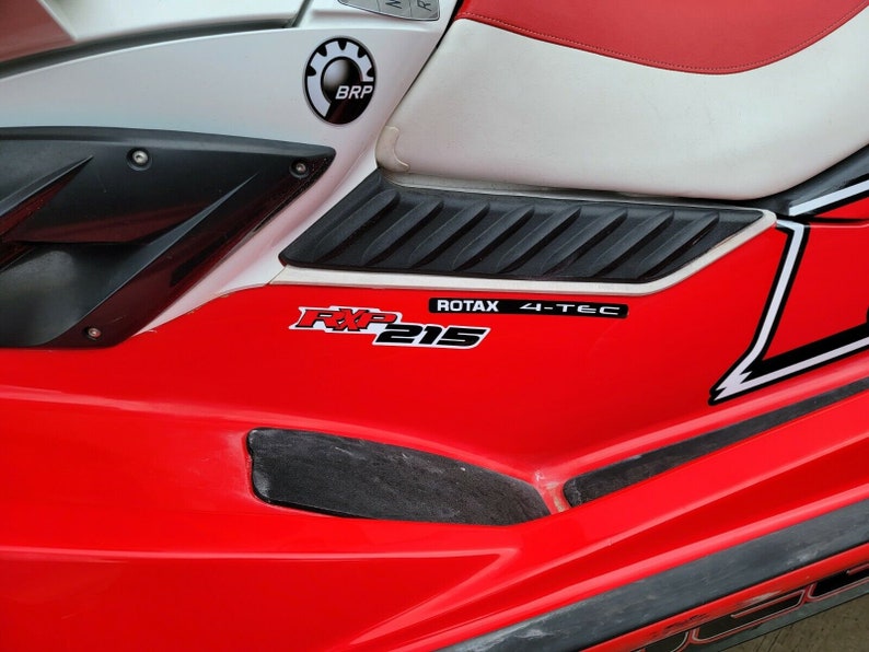 SEADOO RXP 215 2007 Grafik / Dekal / Klistermärkessats RÖD bild 9
