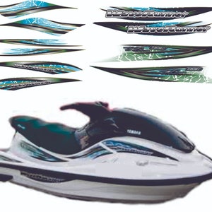 YAMAHA WAVERUNNER XL 800 2001 Graphics / Decal / Sticker Kit Custom ...