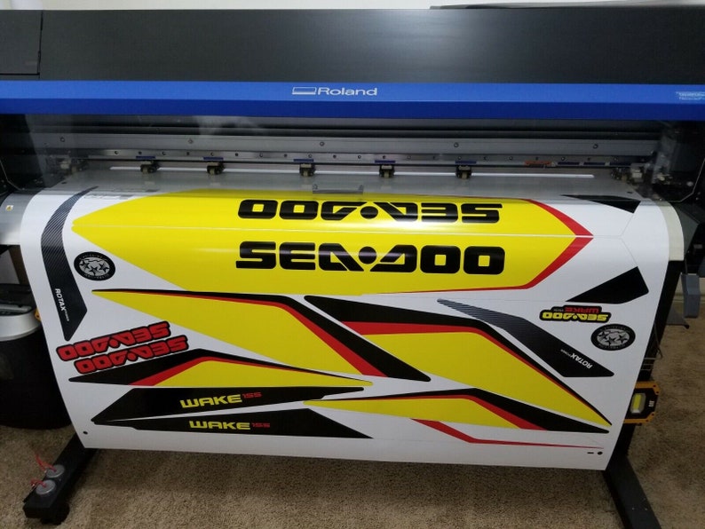 Kit adesivi/grafiche/decalcomanie SEADOO WAKE PRO 215 2015 immagine 4