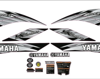 Waverunner VX Cruiser 2009 Grey & Black Graphics / Decal / Sticker Kit