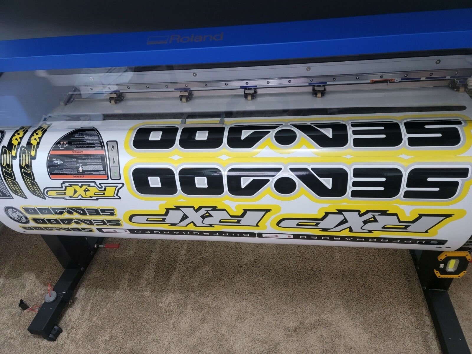 SEADOO RXP 215 2007 Graphics / Decal / Sticker Kit YELLOW - Etsy
