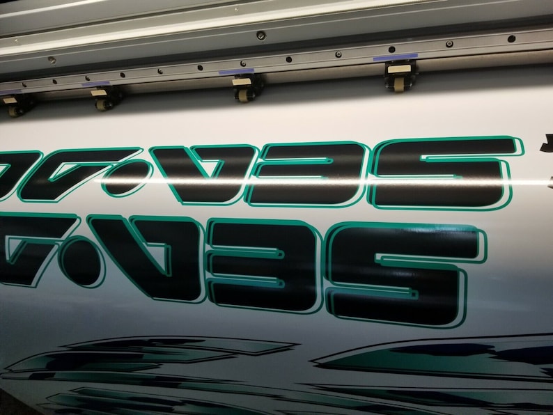 SEADOO GTS 2001 GRAPHIC / Decal / Sticker Decals image 4