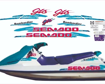 SeaDoo GTS 1994 Graphics / Decal / Sticker Kit