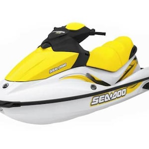 SEADOO GTI 2007 Graphics/Stickers/Stickers Kit HOOD Alleen stickers afbeelding 2