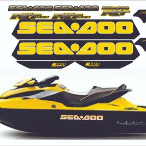 SEADOO RXT 260 2011 Graphics / Decal / Sticker Kit image 1