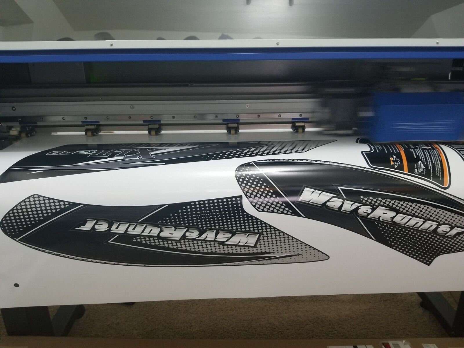 YAMAHA WAVERUNNER XLT 1200 2001- 2003 Graphics / Decal / Sticker Kit ...
