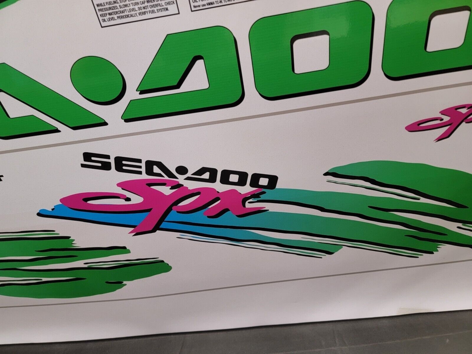 SEADOO SPX 1994 Graphics / Decal / Sticker Kit CUSTOM - Etsy