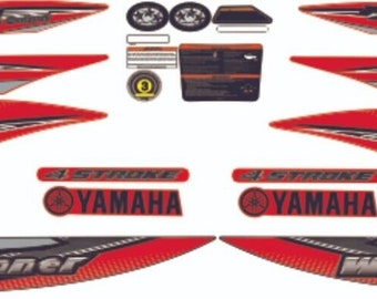YAMAHA WAVERUNNER FX Ho Cruiser 2005 Graphics /Decal / Sticker Kit Red