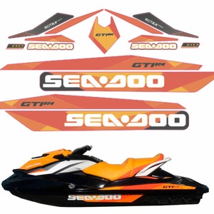 SeaDoo GTI 155 SE 2018 Grafika / Kalkomania / Zestaw naklejek