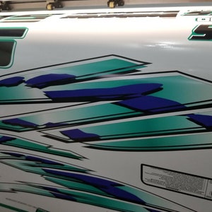 SEADOO GTS 2001 GRAPHIC / Decal / Sticker Decals image 3