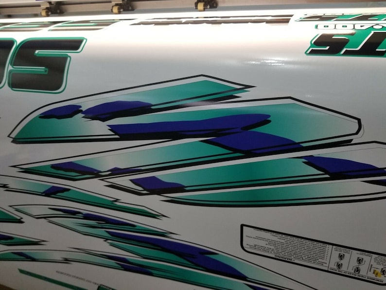 SEADOO GTS 2001 GRAPHIC / Decal / Sticker Decals image 3