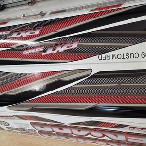 SEADOO RXT 215 2009 Graphics / Decal / Sticker Kit CUSTOM Red image 3