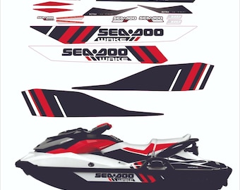 SeaDoo Wake 155 2012-2013 Graphics / Decal / Sticker Kit