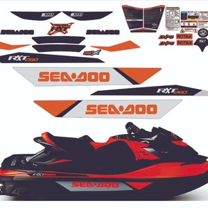 SEADOO RXT X 260  2016 Graphics / Decal / Sticker Kit