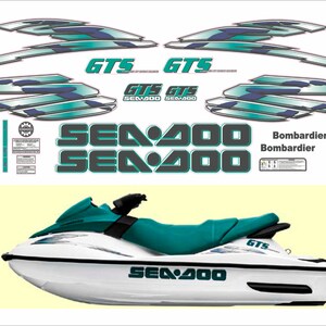 SEADOO GTS 2001 GRAPHIC / Decal / Sticker Decals image 1