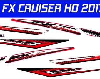 WAVERUNNER FX CRUISER Ho 2017 Graphics/Decal / Sticker Kit