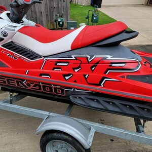 SEADOO RXP 215 2007 Grafik / Dekal / Klistermärkessats RÖD bild 8