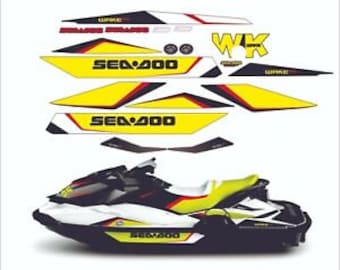 SeaDoo Wake 155 2015 Graphics / Decal / Sticker Kit