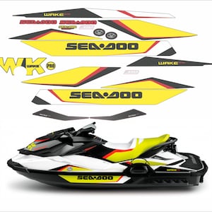 Kit adesivi/grafiche/decalcomanie SEADOO WAKE PRO 215 2015 immagine 1