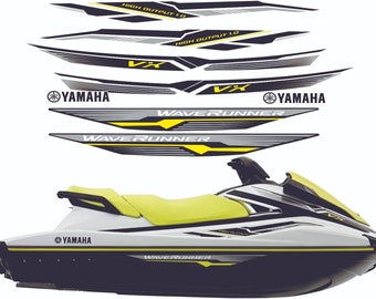 Kit de gráficos/calcomanías/pegatinas YAMAHA WAVERUNNER VX 2019