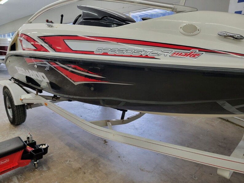 SEADOO SPEEDSTER WAKE 2006 310 Hp Graphics / Decal / Sticker Kit image 4