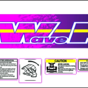 Waverunner 3 GP 1994 Graphics / Decal / Sticker Kit - Etsy
