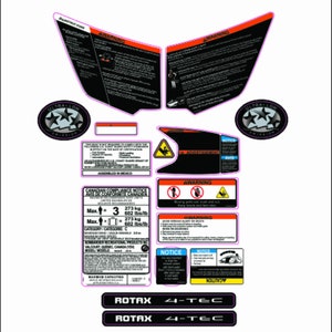 SEADOO RXT 260 2011 Graphics / Decal / Sticker Kit image 2