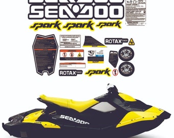 SeaDoo Spark 3 UP 2015 - 2022 Graphics / Decal / Sticker Kit