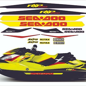 SeaDoo RXP-X 260 2015 Graphics / Decal / Sticker Kit