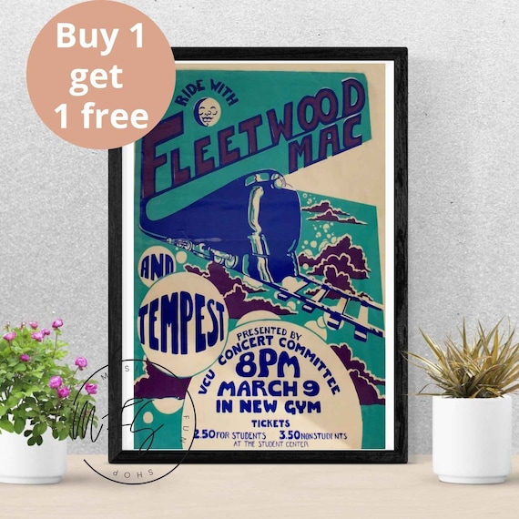 Exciting Fleetwood Mac Concert Poster for 2025