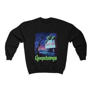 Welcome to Horrorland Sweatshirt  I  Goosebumps Sweatshirt  I  Unisex Heavy Blend Crewneck Sweatshirt