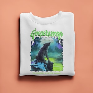 Goosebumps Sweatshirt  I  Unisex Heavy Blend Crewneck Sweatshirt  I  Werewolf Sweatshirt