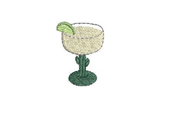 Minikaktus Margarita broderimönster bartema present fiesta tema dekor Chinco de mayo värdinna present tequila presentidé