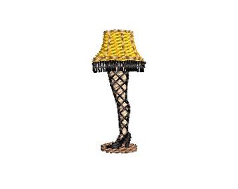 Mini benlampa broderimapp julberättelsetema presentidé
