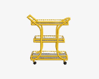 Amelia Barcart Embroidery File