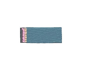 Den enkla matchbook-broderimappen