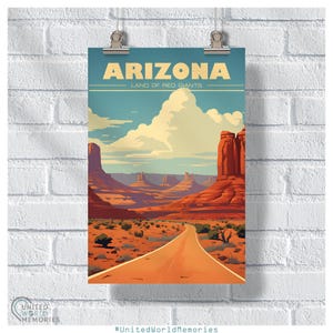 Desert Majesty - Monument Valley Arizona Poster, Arizona Travel Print