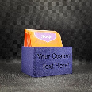 Tea Bag Holder with Custom Text