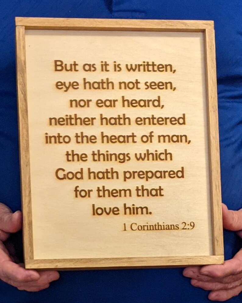 Any Bible Scripture Engraved - Etsy