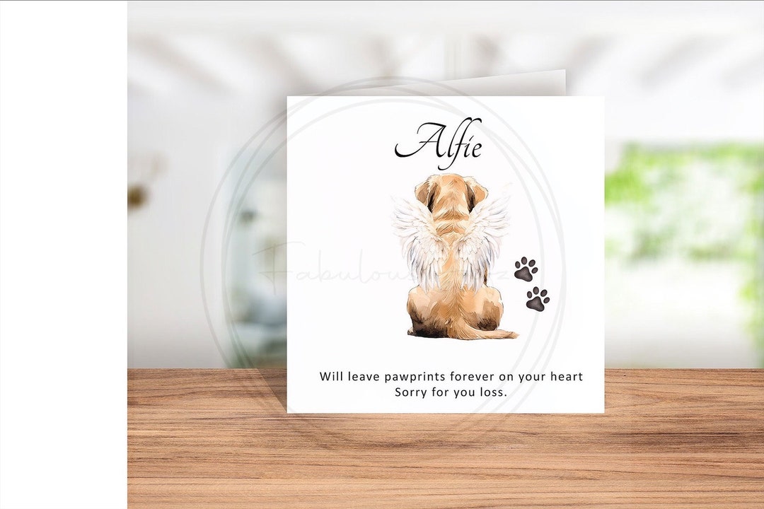 Dog Bereavement, Loss of Pet, Dog Loss Sympathy, Sorry for Your Loss ...