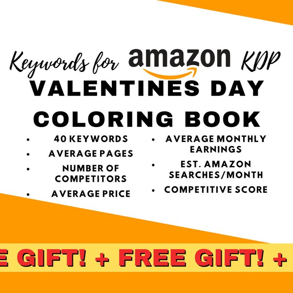 Coloring Book Keywords Etsy